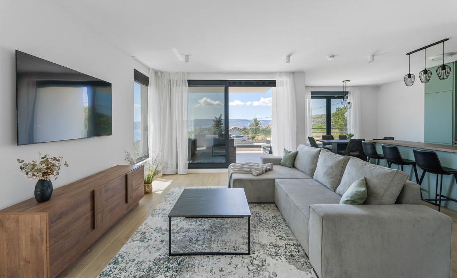 The first floor, or the main living area