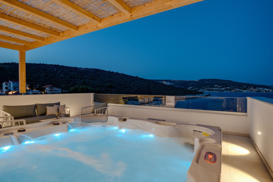 Fantastic view of the Adriatic sea and the coast