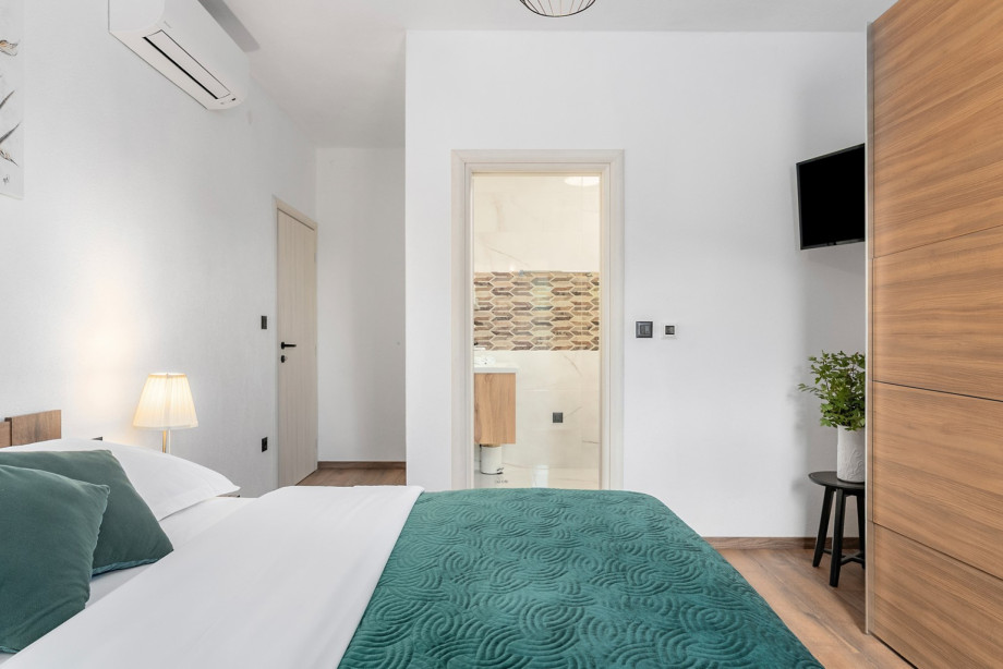 Each bedroom is thoughtfully designed with air conditioning