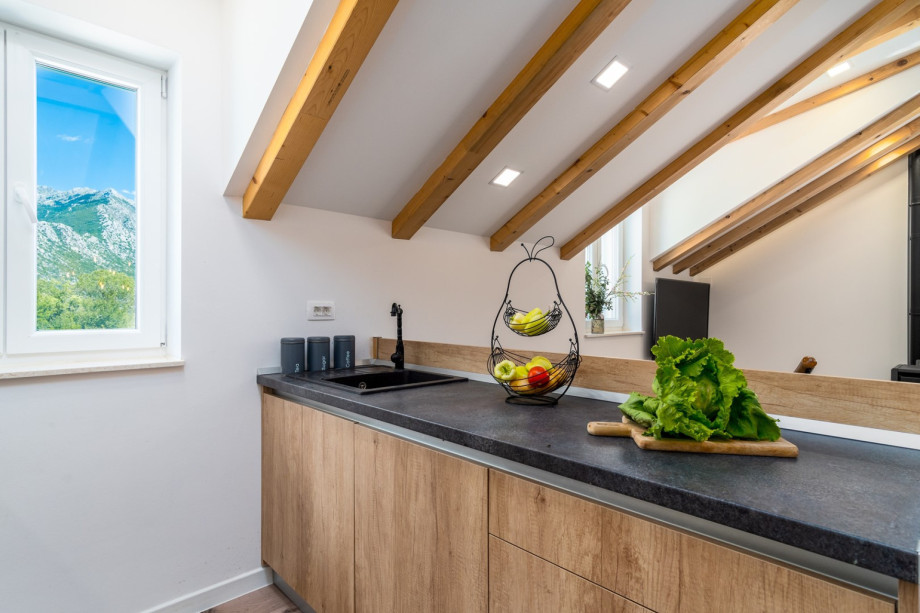 A fully equipped kitchen with all you need for a comfortable stay