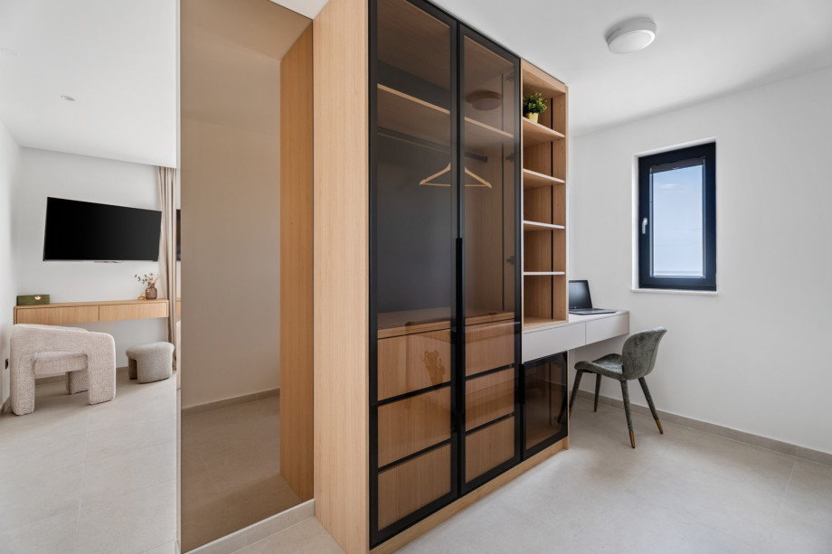 Master Bedroom NO1 also offers a walk-in closet.