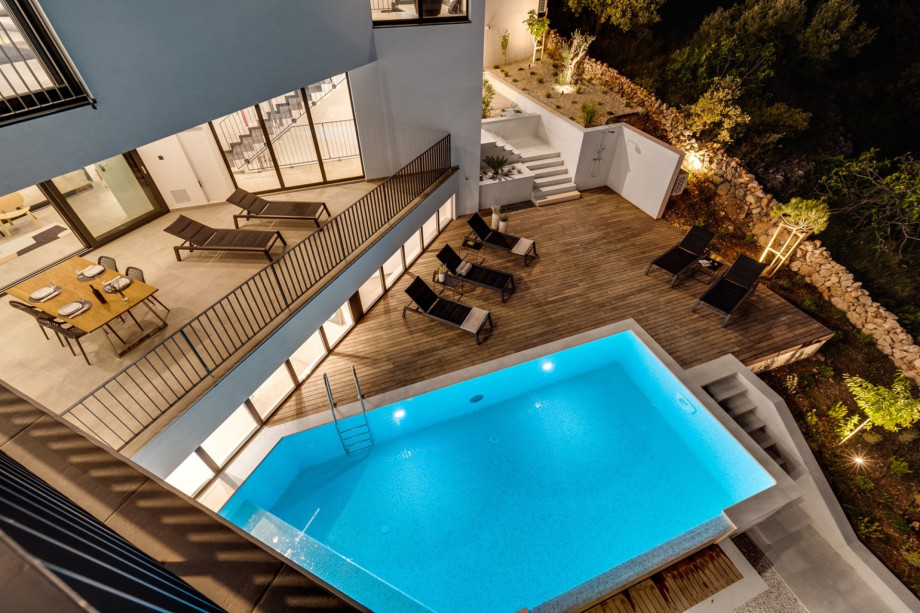 Seafront Villa Roots with private, heated pool