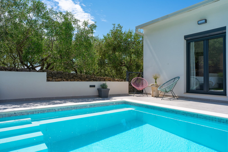 several seating areas