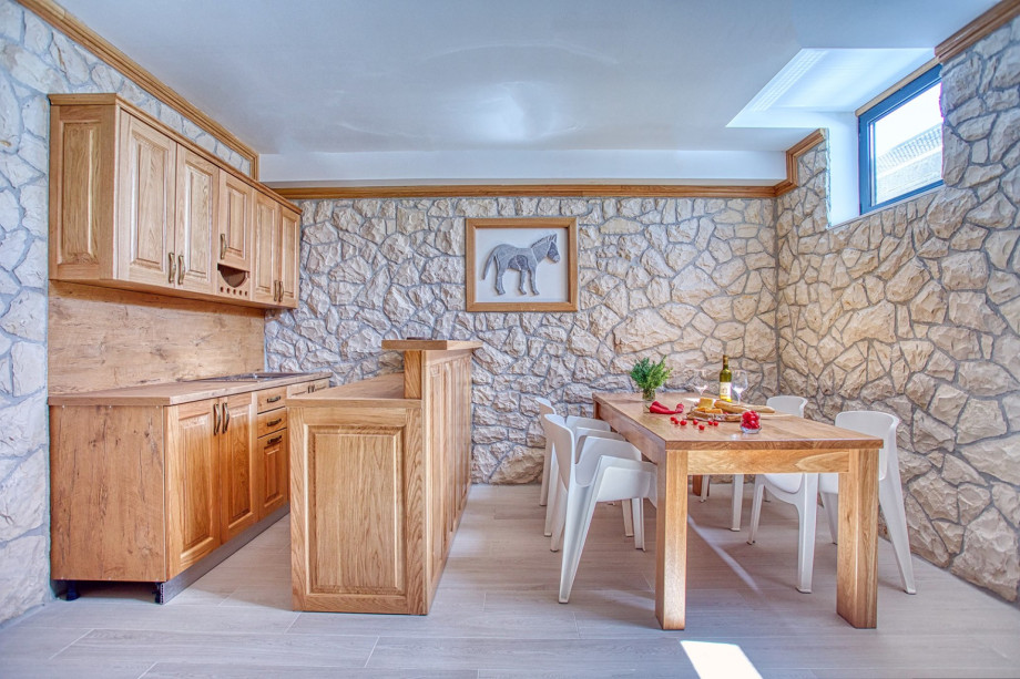 You can enjoy a glass of wine and play cards with your friends or family