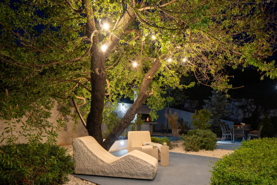 Relax and enjoy a glass of wine on hot summer evenings