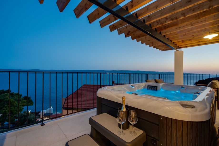 Amazing open sea views from whole property