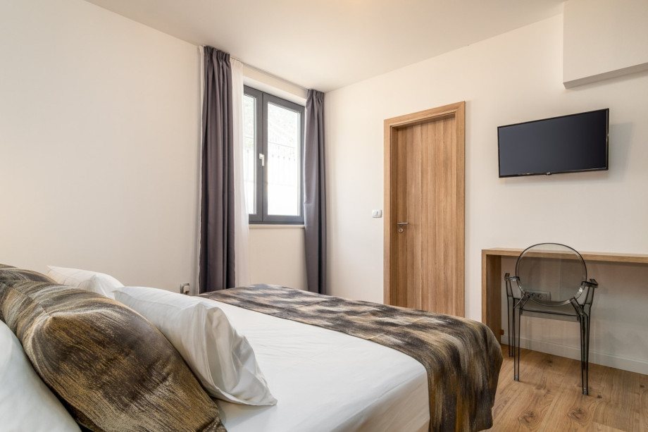 Bedroom No1 also offers a TV, and an A/C