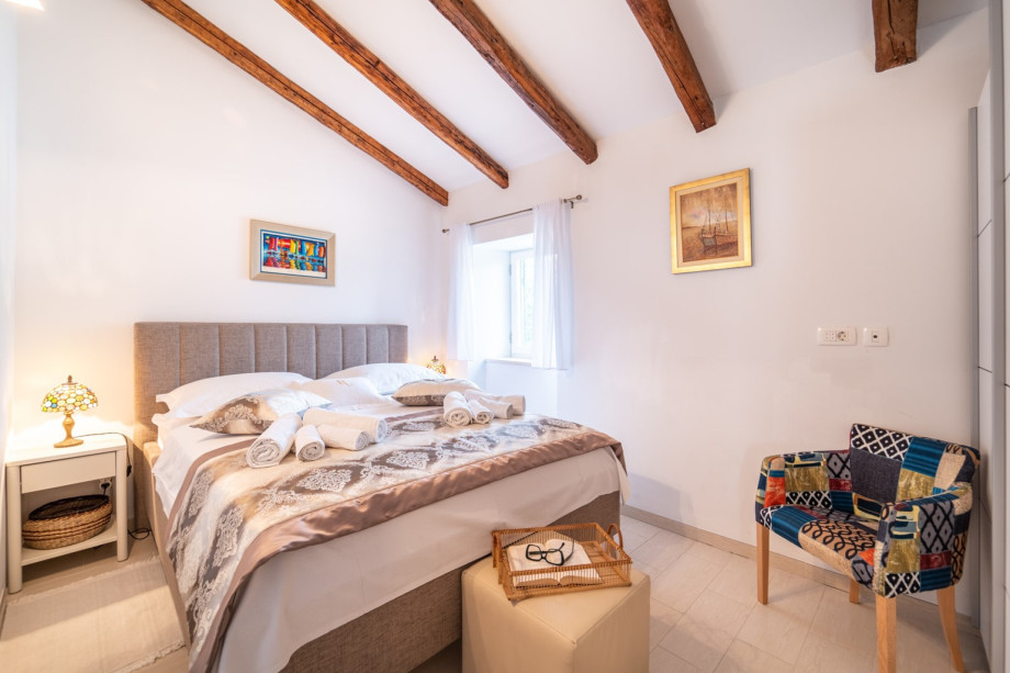 The first floor features Bedroom No1 (11sqm) with double bed