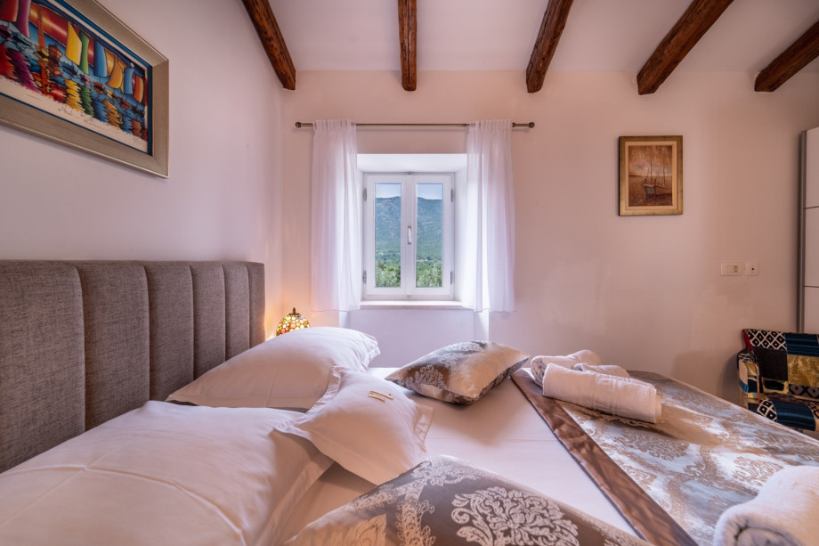 The first floor features Bedroom No1 (11sqm) with double bed