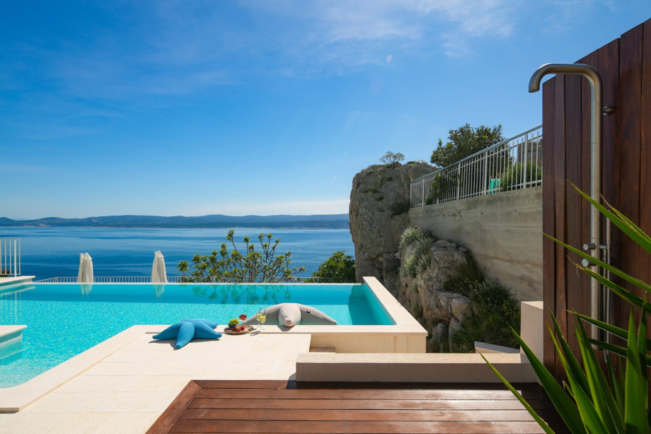 Amazing and open landscape views of the Adriatic sea