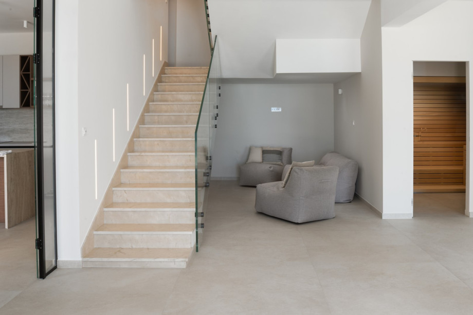 The ground floor invites you to relax