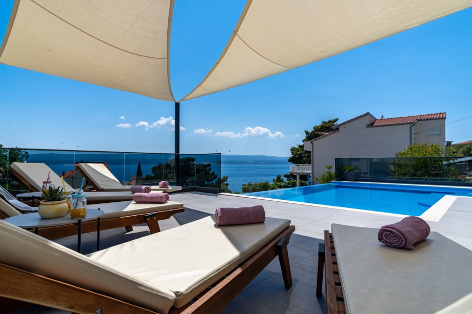 VILLA SORIANO - amazing sea and island view from pool area