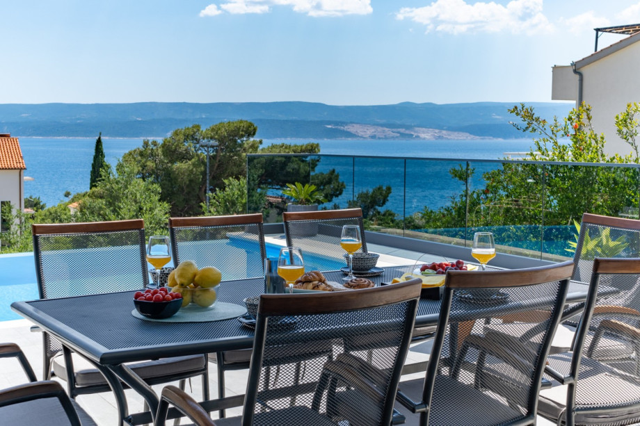 Open sea and island view from every corner of the property