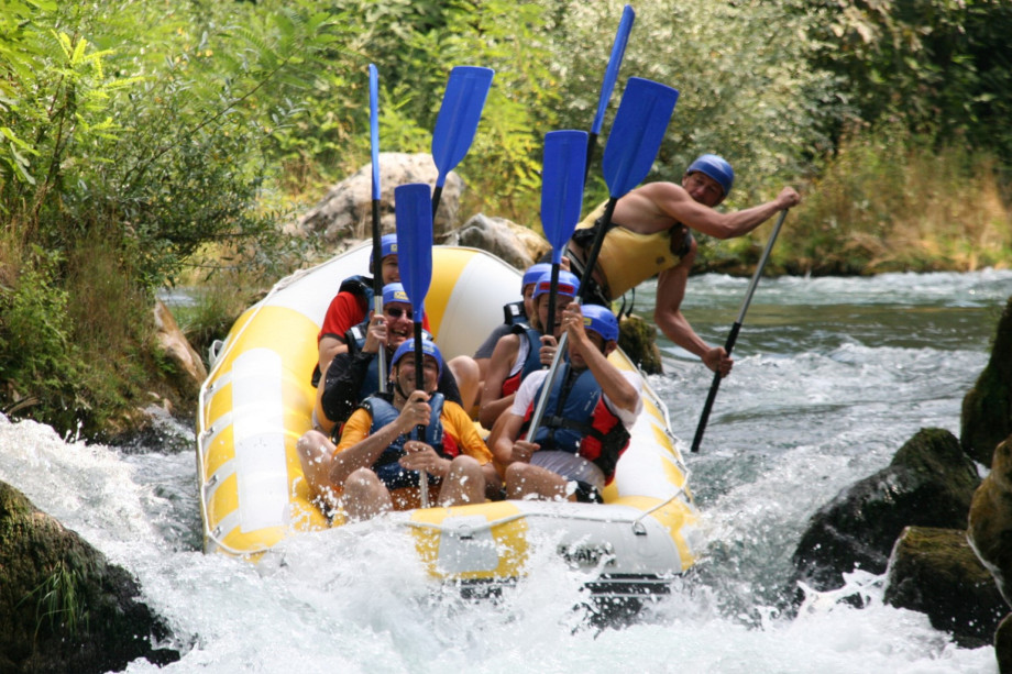 Rafting on Cetina River - here you can enjoy in much activities