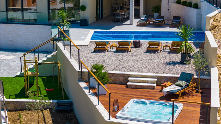 This villa is the height of luxury and comfort, complete with a heated private pool