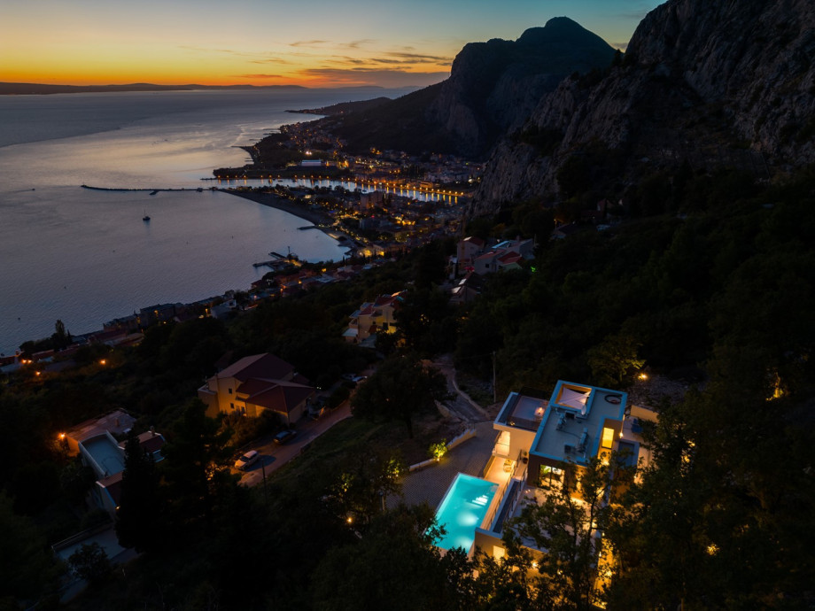 The location of Villa La Mirada.