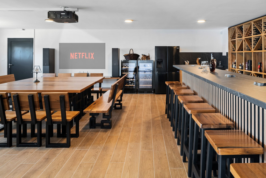 A selection of high-quality wines is available for purchase if you wish to indulge