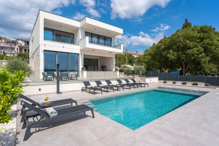 The villa boasts high-end furnishings and thoughtful organization