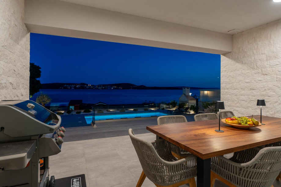 Stunning terrace views and a premium gas grill.