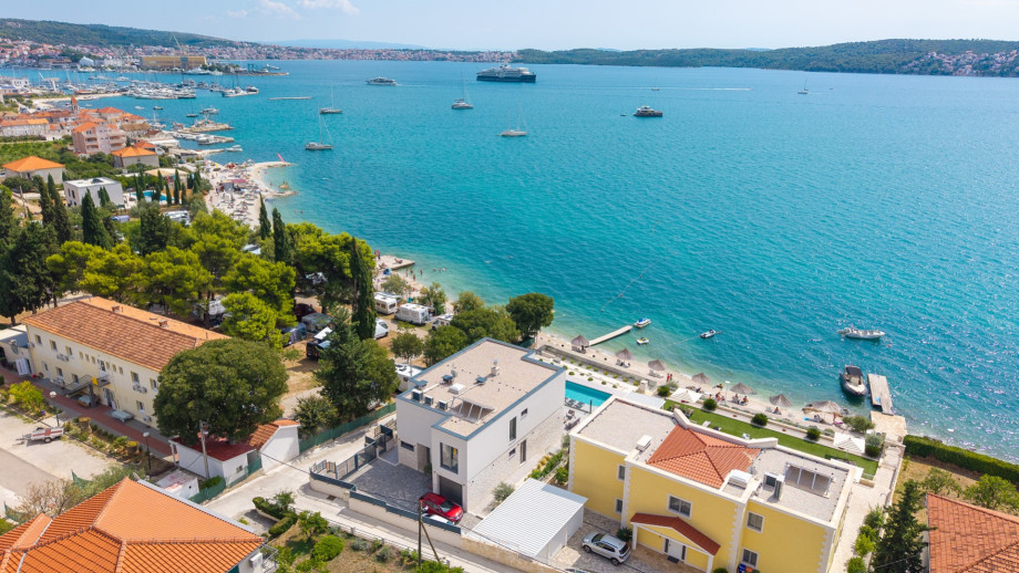 Villa Luminara shines bright amidst the beauty of the coast