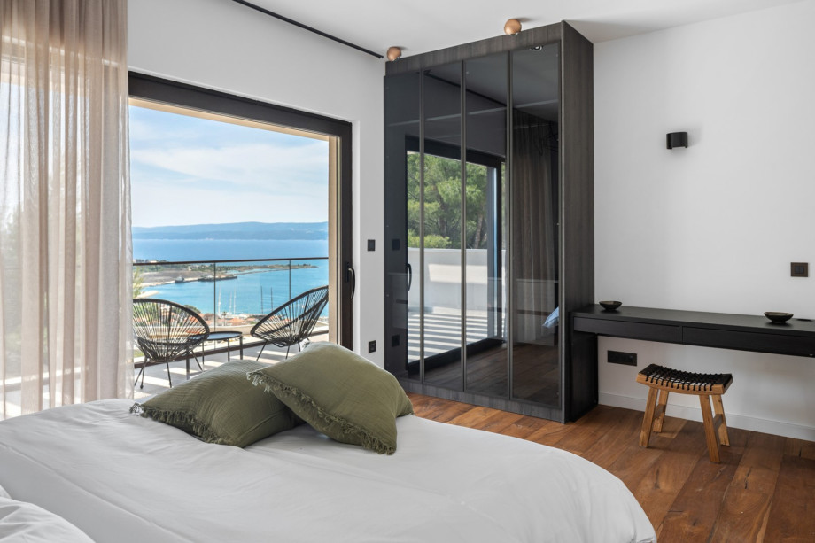 Zusammen mit einer ruhigen Terrasse für den Morgenkaffee.