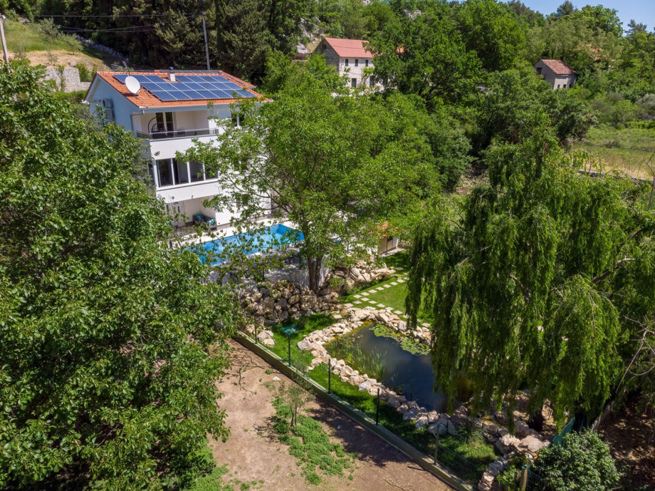 Villa Zara is a self-sufficient home that supplies its own energy, still offering all a modern guest needs for a very comfortable stay.