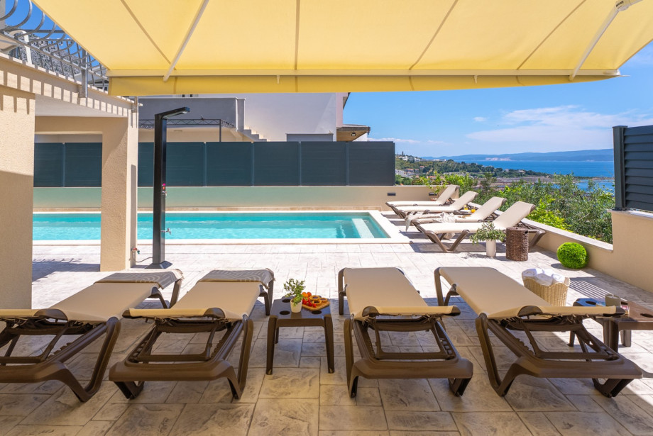 Dive into a 42 sqm Pool, Unwind with Stunning Sea Views