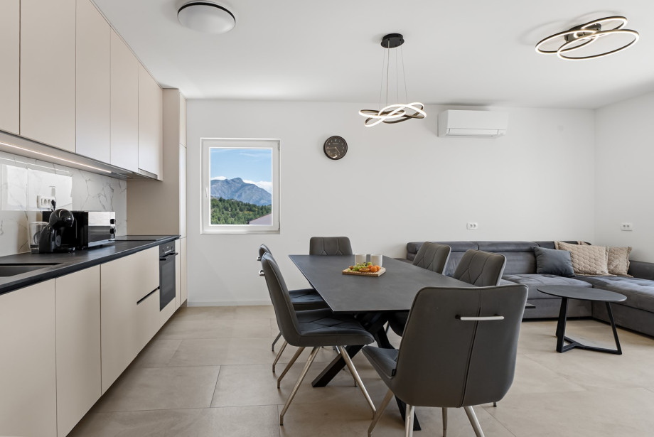 First floor features yet another fully equipped and air-conditioned kitchen