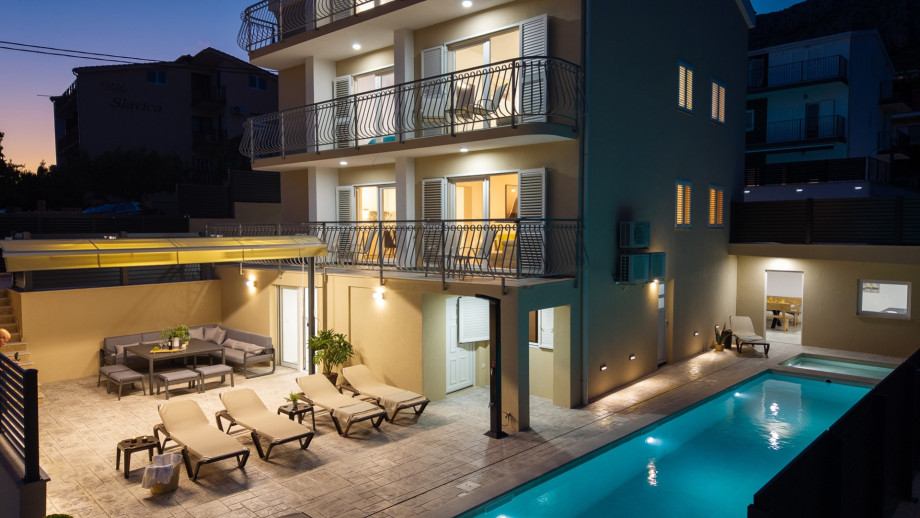 Villa Diamond is located only 30km away from the center of the famous town Split