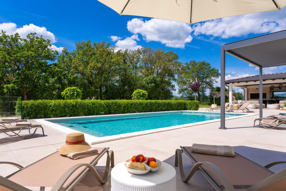 The outdoor space is thoughtfully created for leisure, fun, and memorable family moments