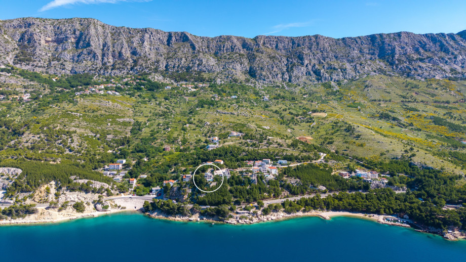 Location of Villa Mirna