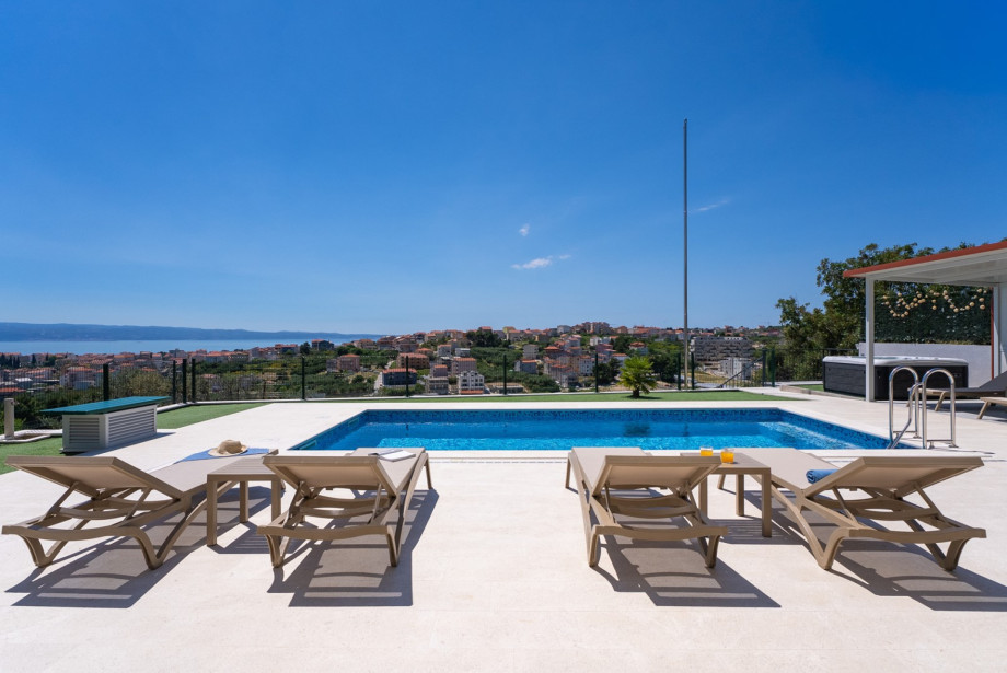 Seaview Villa Mare is a newly built haven just 8 km from the vibrant center of Split