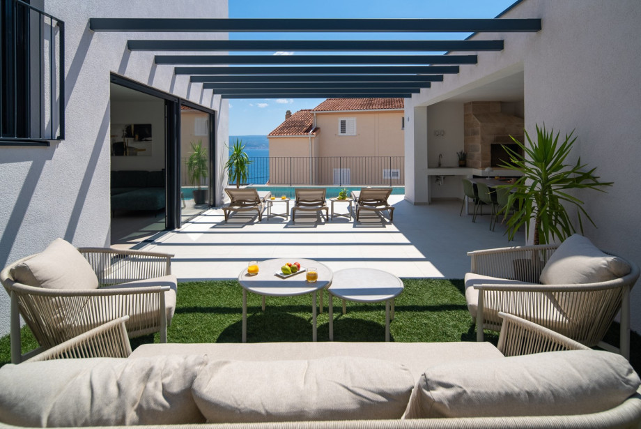 Enjoy a private 7m x 3m heated pool.