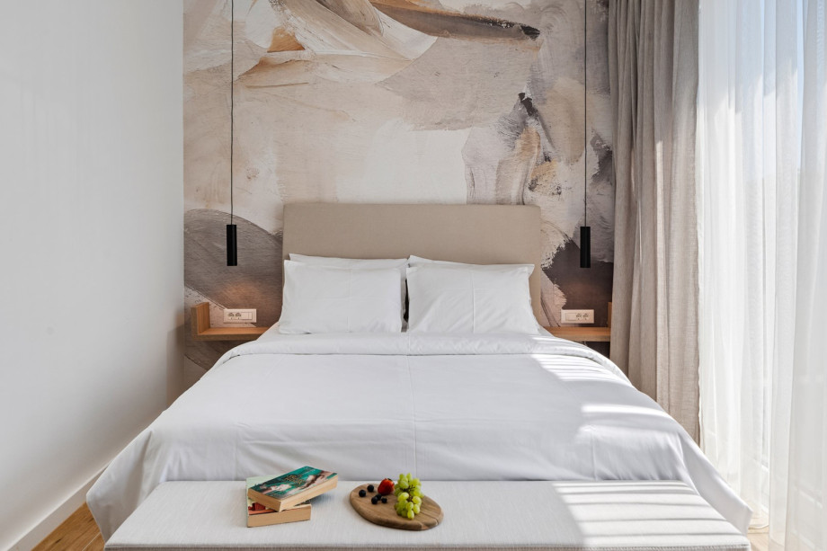 Bedroom No3 also offers an A/C and views of the natural surroundings