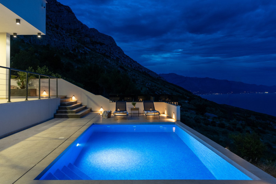 Experience Luxury Living with Stunning Sea Views, a Heated Pool