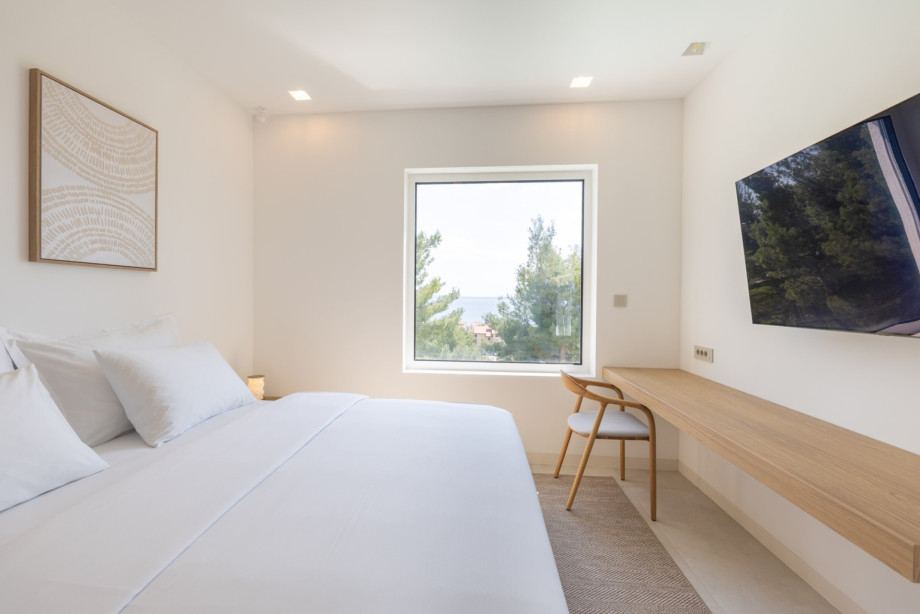 Schlafzimmer Nr. 3 mit Kingsize-Bett (180 x 200 cm)