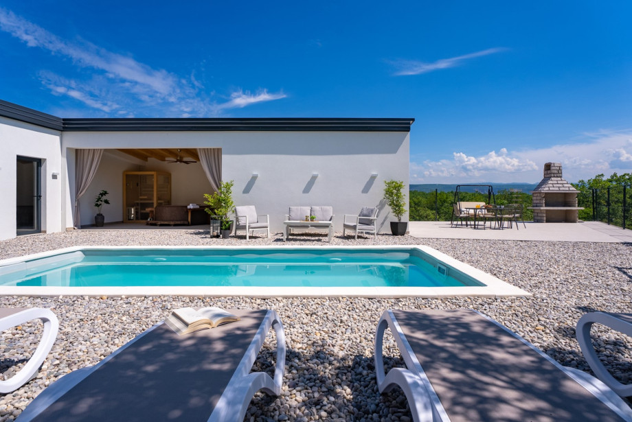 The outdoor space is truly a highlight, boasting a private 22.4 sqm pool, perfect for leisurely swims under the sun.