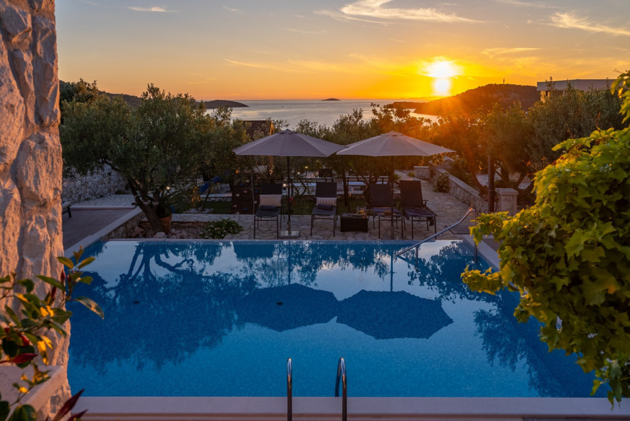 Generous 48 sqm pool area offering stunning views.