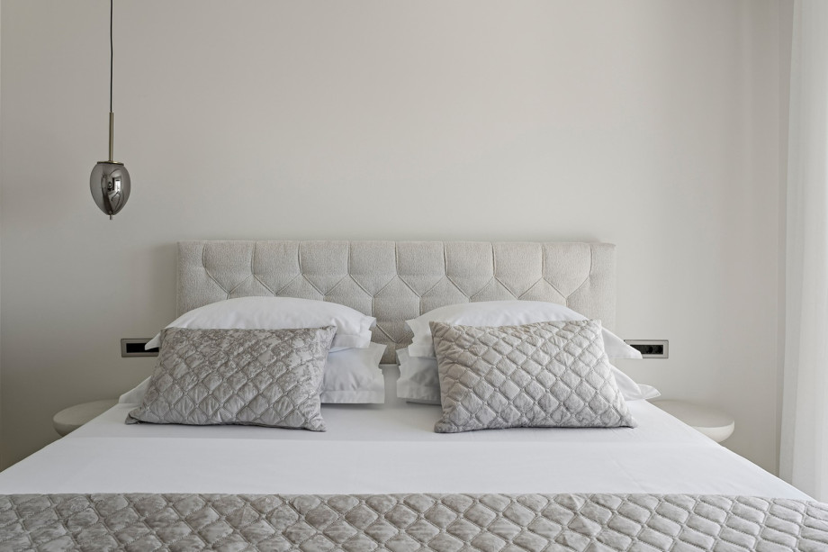 Bedroom No2 also offers TV, A/C, exit to a balcony with sea views and views of town Split