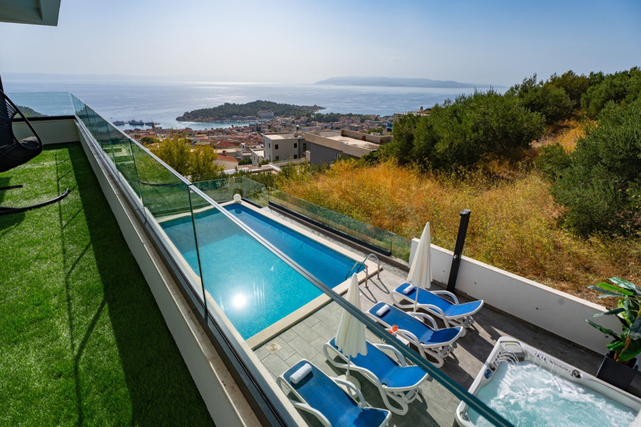 The whole property is fully covered with free Wi-fi