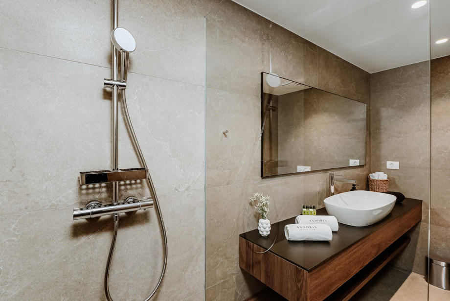 The Spa offers a bathroom with a shower.