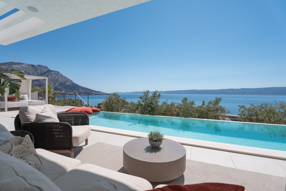 Sea views from every corner of the property.