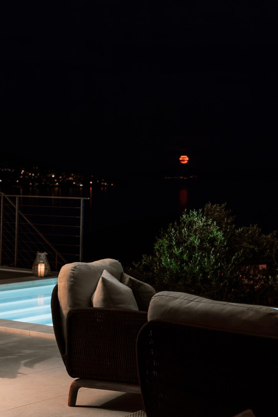 The sunrise and sunset views from the whole property are breathtaking.